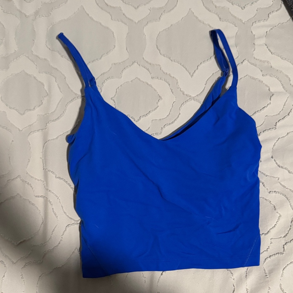 Cerulean Blue Align Cami - Size 2